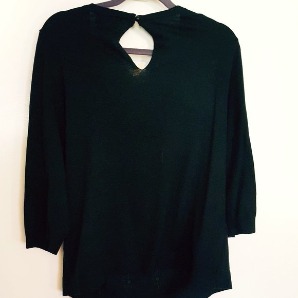 WOMEN'S TORRID Sweater Sz 4 26 4X Black - Picture 5 of 9